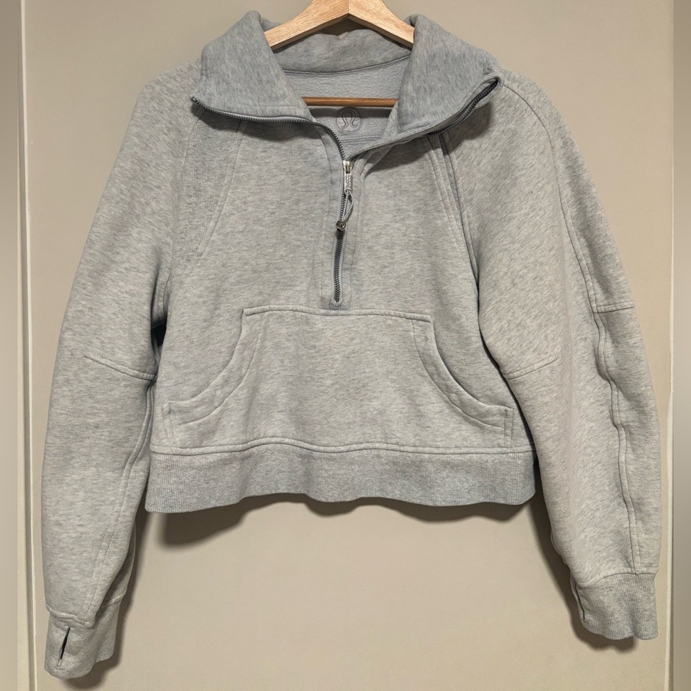 lululemon scuba quarter zip sweatshirt